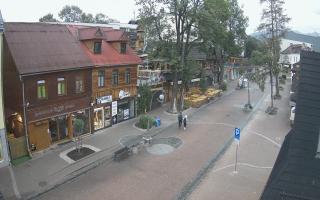 Krupówki Dolne - widok na deptak - 25-08-2025 04:37