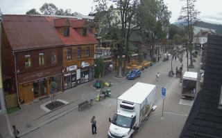 Krupówki Dolne - widok na deptak - 17-09-2025 06:41