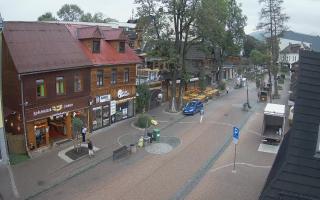 Krupówki Dolne - widok na deptak - 17-09-2025 06:56