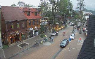 Krupówki Dolne - widok na deptak - 17-09-2025 07:58
