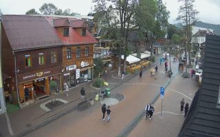 Krupówki Dolne - widok na deptak - 17-09-2025 08:59