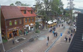 Krupówki Dolne - widok na deptak - 17-09-2025 12:19