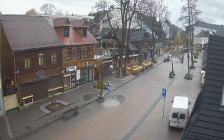 Krupówki Dolne - widok na deptak - 03-11-2025 06:34