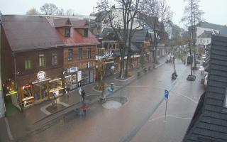 Krupówki Dolne - widok na deptak - 03-11-2025 08:52