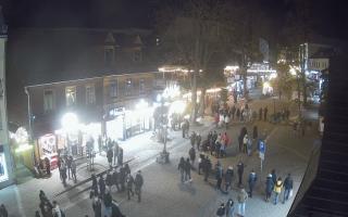 Krupówki Dolne - widok na deptak - 12-12-2025 19:18