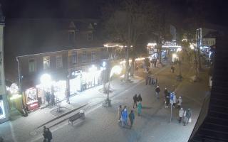 Krupówki Dolne - widok na deptak - 12-12-2025 20:35