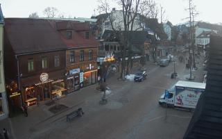 Krupówki Dolne - widok na deptak - 13-12-2025 07:36