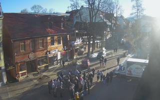 Krupówki Dolne - widok na deptak - 13-12-2025 08:37