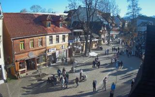 Krupówki Dolne - widok na deptak - 13-12-2025 09:54