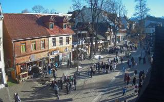 Krupówki Dolne - widok na deptak - 13-12-2025 10:10