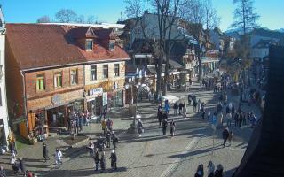 Krupówki Dolne - widok na deptak - 13-12-2025 10:25