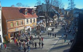 Krupówki Dolne - widok na deptak - 13-12-2025 10:40