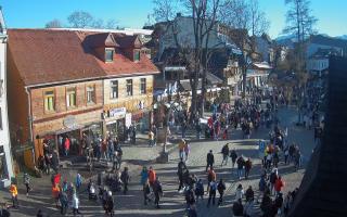 Krupówki Dolne - widok na deptak - 13-12-2025 10:56