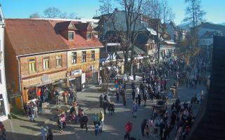 Krupówki Dolne - widok na deptak - 13-12-2025 11:26