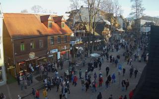 Krupówki Dolne - widok na deptak - 13-12-2025 13:14