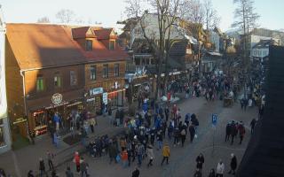 Krupówki Dolne - widok na deptak - 13-12-2025 13:29