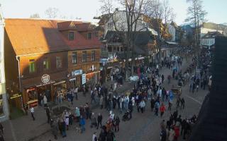 Krupówki Dolne - widok na deptak - 13-12-2025 13:45