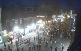 Krupówki Dolne - widok na deptak - 13-12-2025 15:32