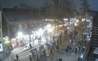 Krupówki Dolne - widok na deptak - 29-01-2026 18:12