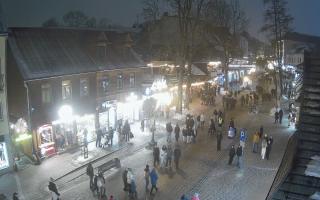 Krupówki Dolne - widok na deptak - 29-01-2026 18:27