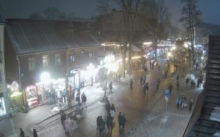 Krupówki Dolne - widok na deptak - 29-01-2026 19:28