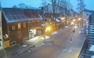 Krupówki Dolne - widok na deptak - 30-01-2026 05:58