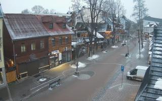 Krupówki Dolne - widok na deptak - 30-01-2026 06:29