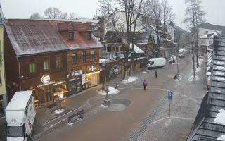 Krupówki Dolne - widok na deptak - 30-01-2026 07:00