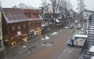 Krupówki Dolne - widok na deptak - 30-01-2026 07:15