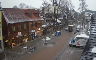 Krupówki Dolne - widok na deptak - 30-01-2026 07:46