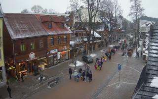 Krupówki Dolne - widok na deptak - 30-01-2026 09:18