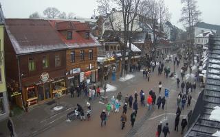 Krupówki Dolne - widok na deptak - 30-01-2026 10:50