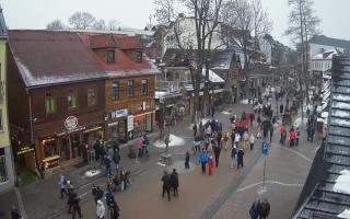 Krupówki Dolne - widok na deptak - 30-01-2026 11:37