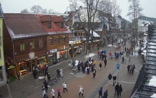 Krupówki Dolne - widok na deptak - 30-01-2026 12:07