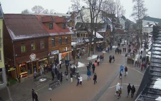 Krupówki Dolne - widok na deptak - 30-01-2026 12:23