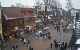 Krupówki Dolne - widok na deptak - 30-01-2026 13:24