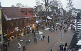 Krupówki Dolne - widok na deptak - 30-01-2026 13:55