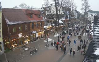 Krupówki Dolne - widok na deptak - 30-01-2026 14:10