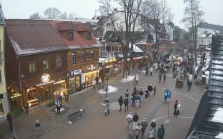 Krupówki Dolne - widok na deptak - 30-01-2026 14:26