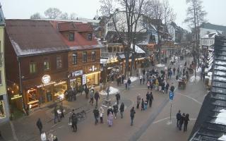 Krupówki Dolne - widok na deptak - 30-01-2026 14:41