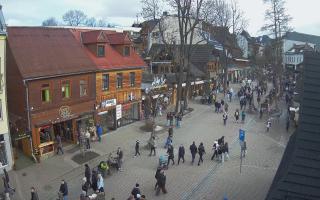 Krupówki Dolne - widok na deptak - 12-02-2026 12:50