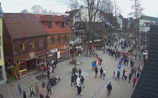 Krupówki Dolne - widok na deptak - 12-02-2026 13:36