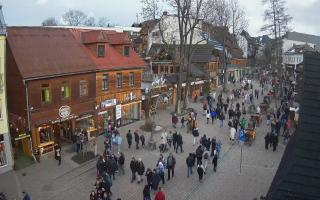 Krupówki Dolne - widok na deptak - 12-02-2026 15:09