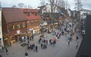 Krupówki Dolne - widok na deptak - 12-02-2026 15:24