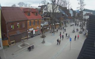 Krupówki Dolne - widok na deptak - 16-03-2026 12:01