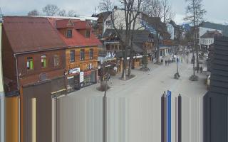 Krupówki Dolne - widok na deptak - 16-03-2026 12:17