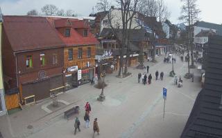 Krupówki Dolne - widok na deptak - 16-03-2026 12:38