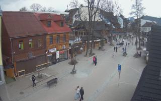 Krupówki Dolne - widok na deptak - 16-03-2026 12:54