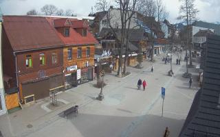 Krupówki Dolne - widok na deptak - 16-03-2026 13:09