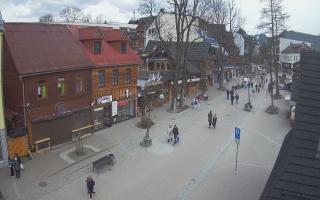 Krupówki Dolne - widok na deptak - 16-03-2026 13:24